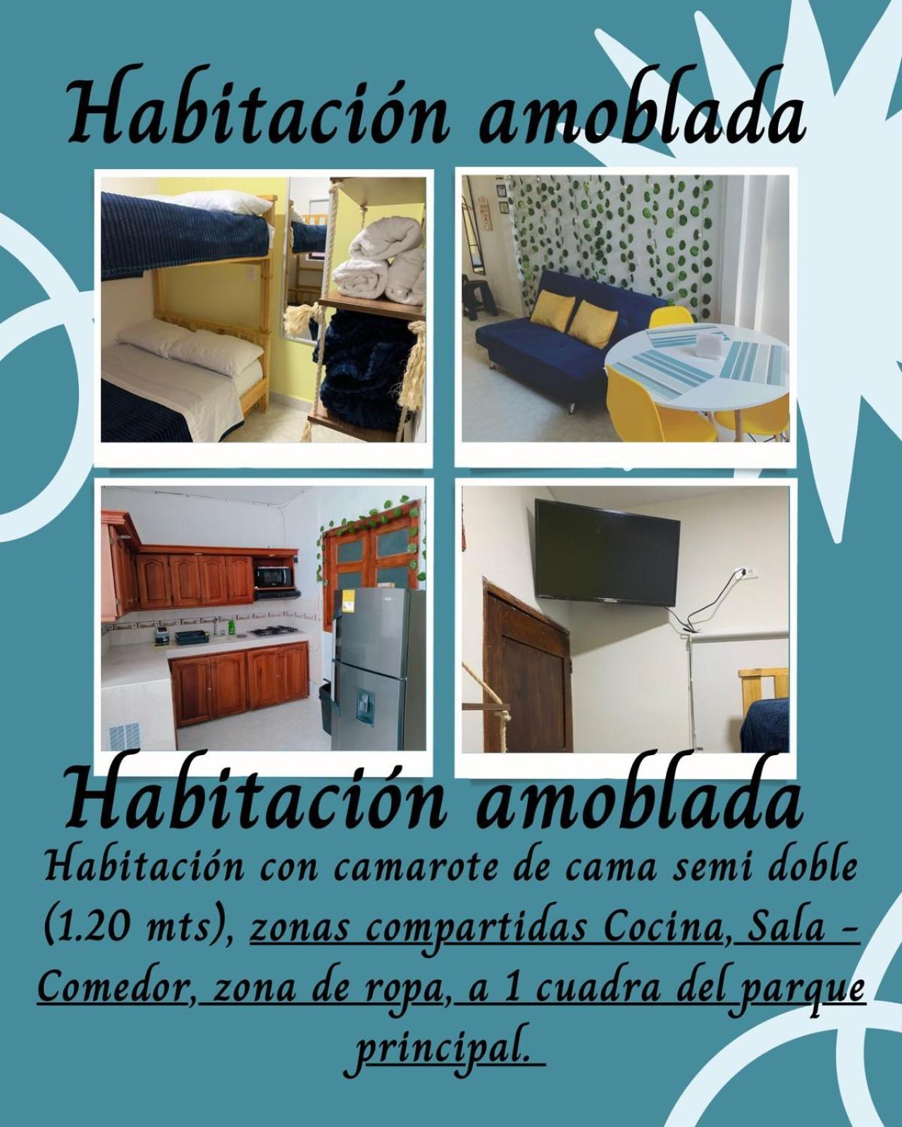 Confortable Habitacion En Apartamento Amoblado Jardín Chambre photo