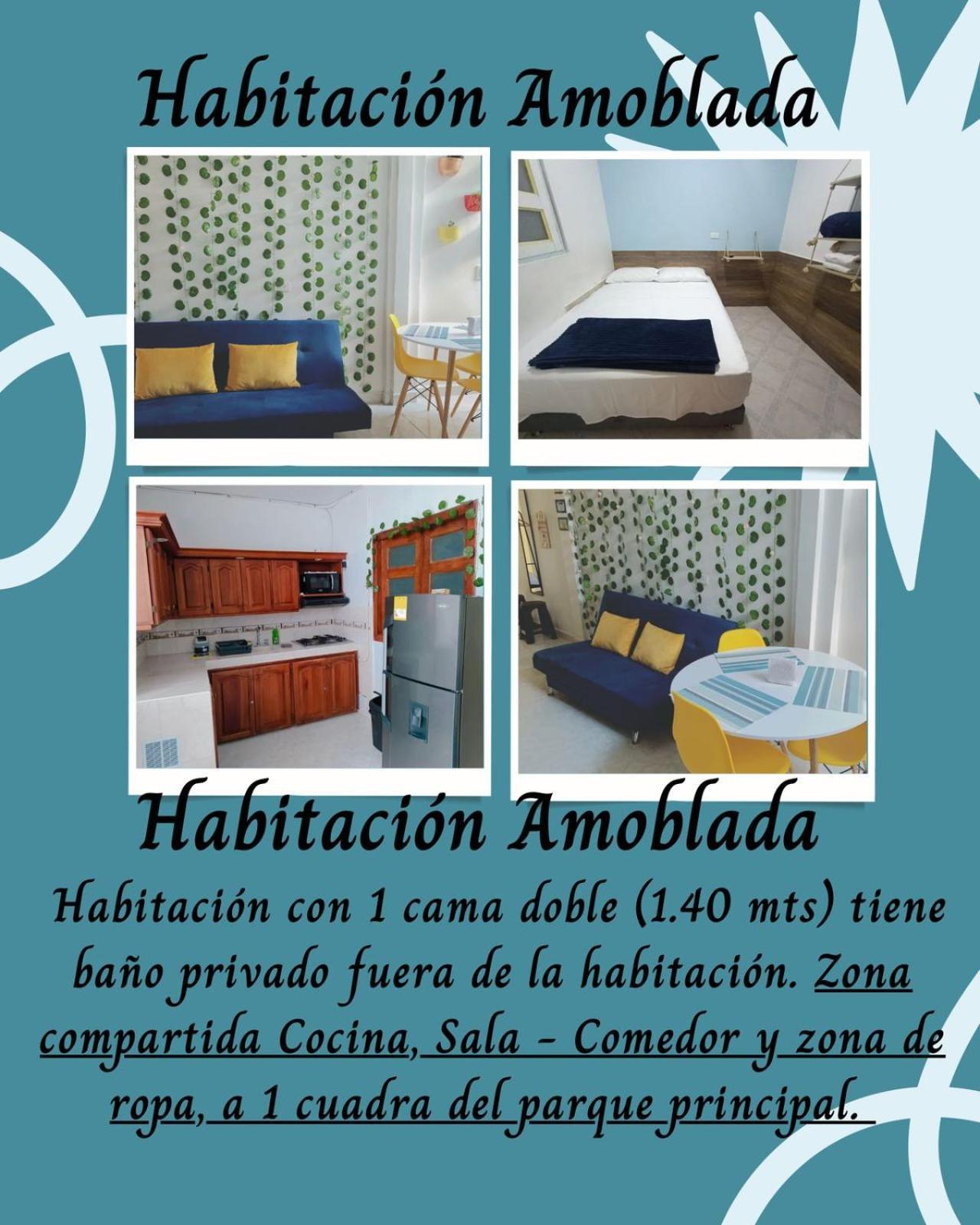 Confortable Habitacion En Apartamento Amoblado Jardín Chambre photo